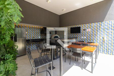 Studio para alugar com 27m², 1 quarto e sem vaga Studio para alugar com 27m², 1 quarto e sem vagaÁrea comum - Churrasqueira