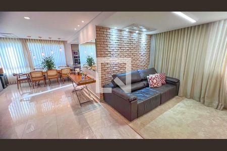 Sala de apartamento para alugar com 4 quartos, 110m² em União, Belo Horizonte