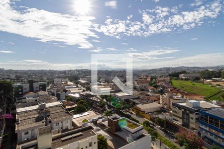 Vista da sala  de apartamento à venda com 2 quartos, 61m² em Dona Clara, Belo Horizonte