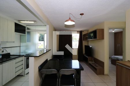 Sala de apartamento para alugar com 2 quartos, 48m² em Parque São Vicente, Santo André