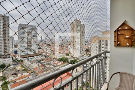 Sacada de apartamento à venda com 2 quartos, 52m² em Quarta Parada, São Paulo