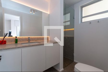 Apartamento para alugar com 134m², 3 quartos e 1 vagaBanheiro da Suíte