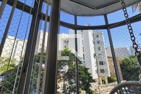 Vista da Sala de apartamento para alugar com 3 quartos, 139m² em Laranjeiras, Rio de Janeiro