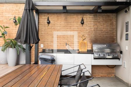 Studio para alugar com 36m², 1 quarto e sem vaga Studio para alugar com 36m², 1 quarto e sem vagaÁrea comum - Churrasqueira