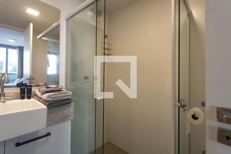 Studio para alugar com 36m², 1 quarto e sem vaga Studio para alugar com 36m², 1 quarto e sem vagaBanheiro