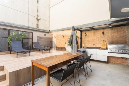 Studio para alugar com 36m², 1 quarto e sem vaga Studio para alugar com 36m², 1 quarto e sem vagaÁrea comum - Churrasqueira