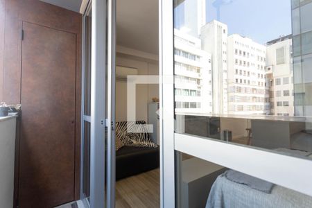 Varanda de kitnet/studio para alugar com 1 quarto, 36m² em Lapa, Rio de Janeiro