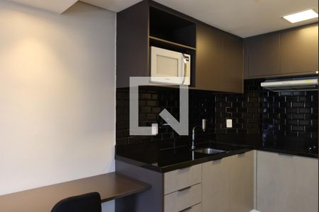 Cozinha de kitnet/studio para alugar com 1 quarto, 34m² em Vila Olímpia, São Paulo