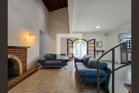 Sala de casa para alugar com 3 quartos, 177m² em Loteamento Joao Batista Juliao, Guarujá