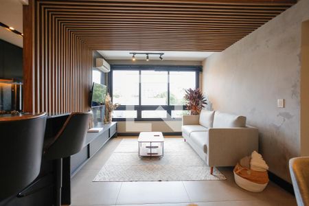 Sala de apartamento para alugar com 2 quartos, 64m² em Bom Jesus, Porto Alegre