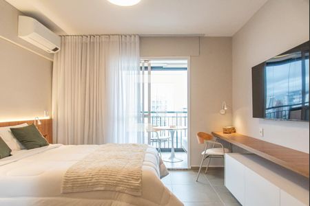 Sala de apartamento para alugar com 1 quarto, 28m² em Vila Mariana, São Paulo