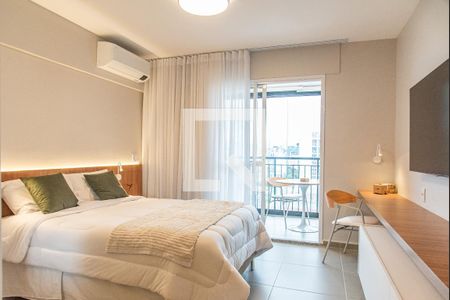 Sala de apartamento para alugar com 1 quarto, 28m² em Vila Mariana, São Paulo