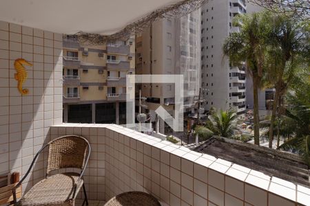 Varanda da Sala de apartamento para alugar com 2 quartos, 64m² em Centro, Guarujá