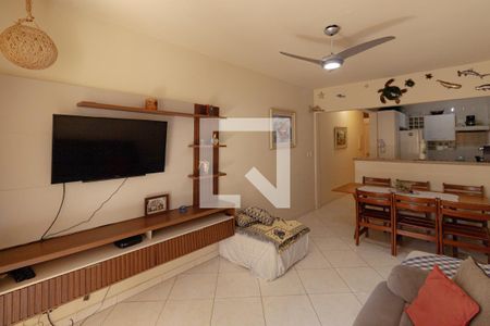Sala de apartamento para alugar com 2 quartos, 64m² em Centro, Guarujá