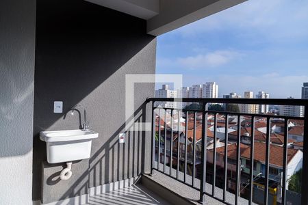 Varanda de apartamento para alugar com 1 quarto, 36m² em Mirandópolis, São Paulo