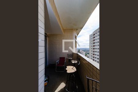Varanda de apartamento à venda com 4 quartos, 145m² em Buritis, Belo Horizonte