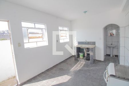 Cozinha de casa para alugar com 1 quarto, 40m² em Vila Primavera, São Paulo