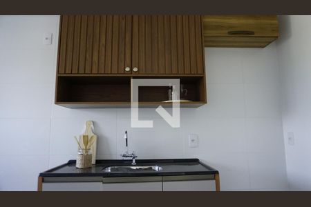 Cozinha de apartamento à venda com 1 quarto, 39m² em Jacarepaguá, Rio de Janeiro