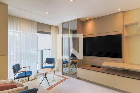 Sala/Quarto de kitnet/studio para alugar com 1 quarto, 24m² em Campo Belo, São Paulo