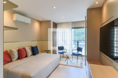 Studio para alugar com 24m², 1 quarto e sem vaga Studio para alugar com 24m², 1 quarto e sem vagaSala/Quarto