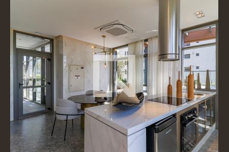 Studio para alugar com 24m², 1 quarto e sem vaga Studio para alugar com 24m², 1 quarto e sem vagaÁrea comum - Salão de festas