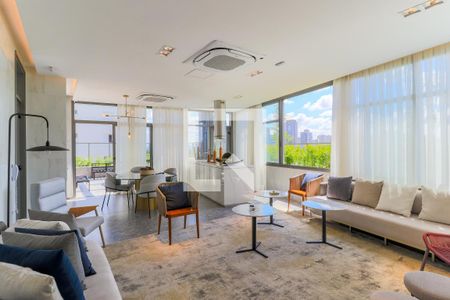 Studio para alugar com 24m², 1 quarto e sem vaga Studio para alugar com 24m², 1 quarto e sem vagaÁrea comum - Salão de festas