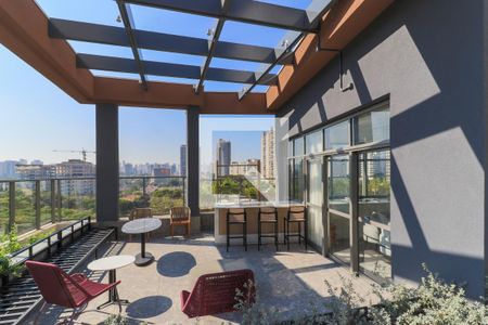 Studio para alugar com 24m², 1 quarto e sem vaga Studio para alugar com 24m², 1 quarto e sem vagaÁrea comum - Espaço Gourmet