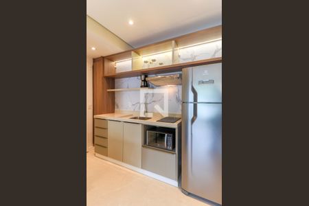 Studio para alugar com 24m², 1 quarto e sem vaga Studio para alugar com 24m², 1 quarto e sem vagaCozinha