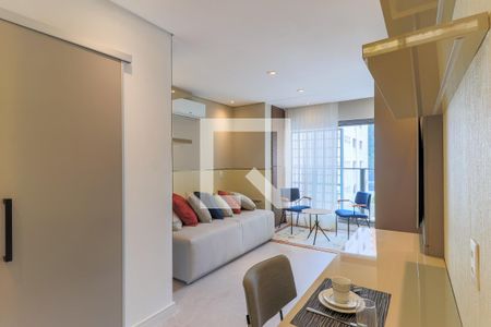 Sala/Quarto de kitnet/studio para alugar com 1 quarto, 24m² em Campo Belo, São Paulo