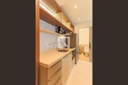 Studio para alugar com 24m², 1 quarto e sem vaga Studio para alugar com 24m², 1 quarto e sem vagaCozinha