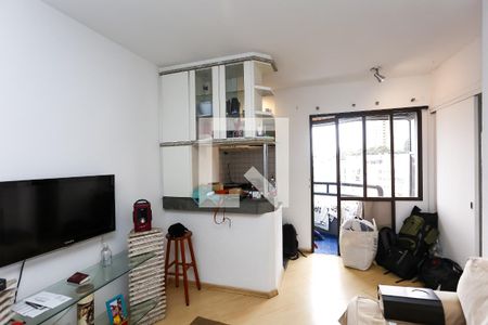 Studio - sala- cozinha de kitnet/studio à venda com 1 quarto, 35m² em Vila Suzana, São Paulo