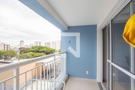 Varanda da Sala de apartamento para alugar com 2 quartos, 59m² em Conceição, Diadema