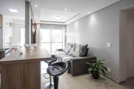 Sala de apartamento para alugar com 2 quartos, 59m² em Conceição, Diadema
