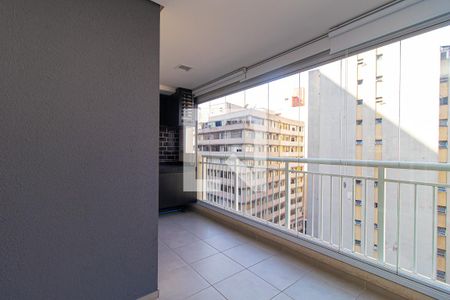 Varanda de kitnet/studio para alugar com 1 quarto, 40m² em Bela Vista, São Paulo