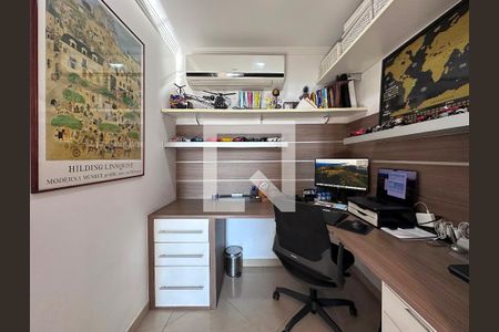 Escritório de apartamento à venda com 2 quartos, 123m² em Brooklin, São Paulo
