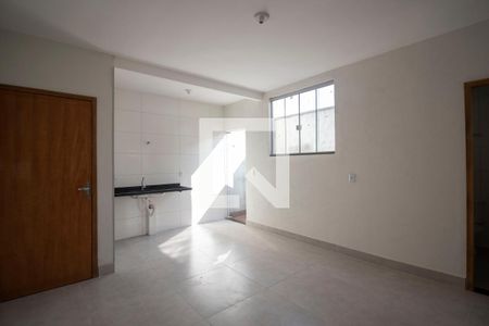 Sala de apartamento para alugar com 2 quartos, 53m² em Residencial Rio Jordão, Goiânia