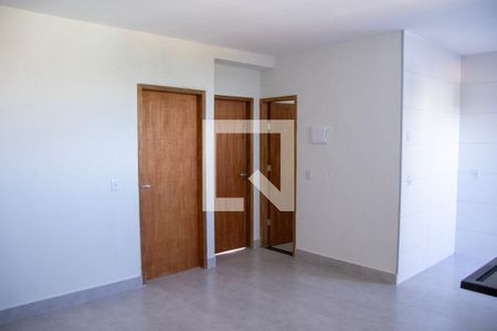 Sala e Cozinha de apartamento para alugar com 2 quartos, 55m² em Residencial Rio Jordão, Goiânia