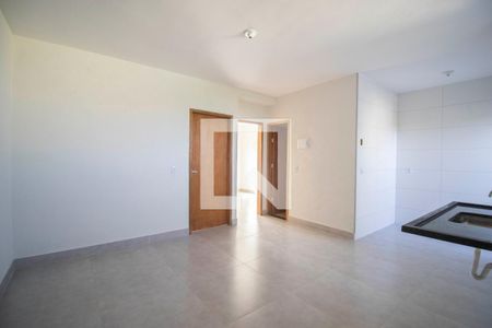 Sala/Cozinha de apartamento para alugar com 2 quartos, 55m² em Residencial Rio Jordão, Goiânia