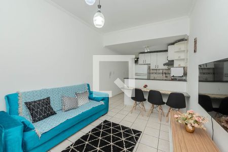 Sala/Cozinha de apartamento à venda com 2 quartos, 55m² em Bela Vista, São Paulo