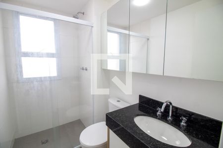 Banheiro da Suíte 1 de apartamento para alugar com 2 quartos, 84m² em Santo Amaro, São Paulo