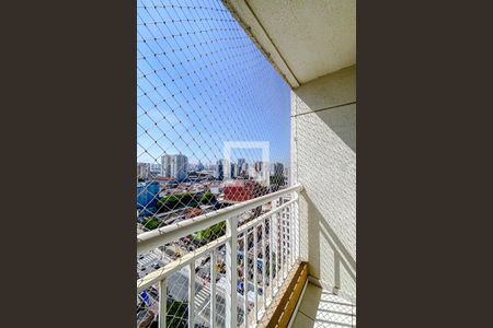 Varanda da Sala de apartamento para alugar com 1 quarto, 33m² em Brás, São Paulo