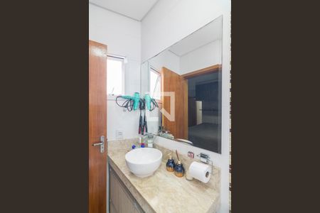 Banheiro da Suite de apartamento à venda com 3 quartos, 160m² em Jardim Santo Antônio, Santo André