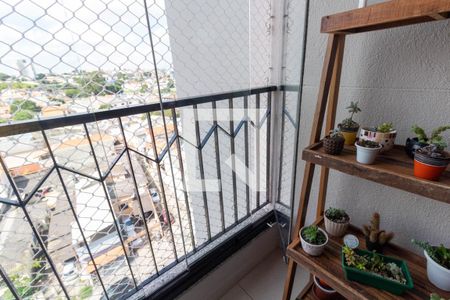 Varanda da Sala de apartamento à venda com 2 quartos, 73m² em Vila Ré, São Paulo