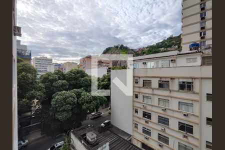 Vista da Sala de apartamento para alugar com 3 quartos, 109m² em Tijuca, Rio de Janeiro