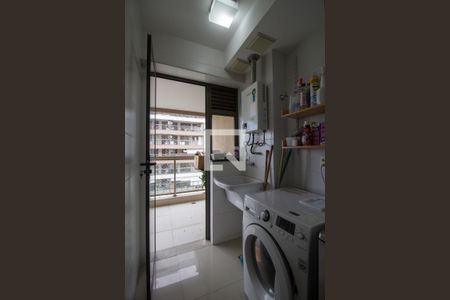 Cozinha e Área de Serviço de apartamento à venda com 3 quartos, 80m² em Recreio dos Bandeirantes, Rio de Janeiro