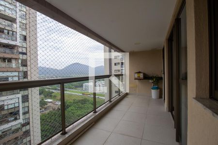 Varanda de apartamento à venda com 3 quartos, 80m² em Recreio dos Bandeirantes, Rio de Janeiro