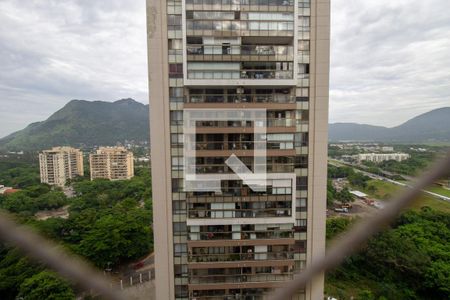 Vista da Varanda de apartamento à venda com 3 quartos, 80m² em Recreio dos Bandeirantes, Rio de Janeiro