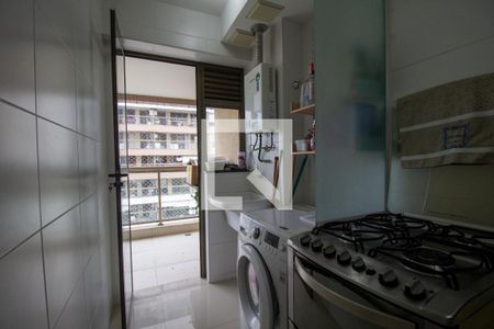 Cozinha e Área de Serviço de apartamento à venda com 3 quartos, 80m² em Recreio dos Bandeirantes, Rio de Janeiro