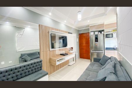 Sala - Sala de Jantar de apartamento para alugar com 2 quartos, 87m² em Jardim Santo André, Santo André