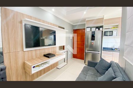 Sala - Sala de Jantar de apartamento para alugar com 2 quartos, 87m² em Jardim Santo André, Santo André